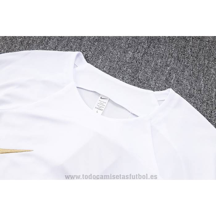Chandal del Corinthians Manga Corta 2023-2024 Blanco - Pantalon Corto